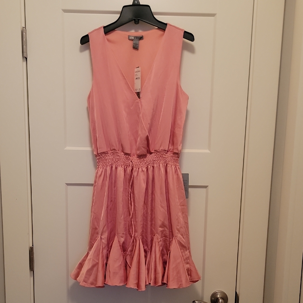 Love By Design Blush Pink Ruffle Mini Dress